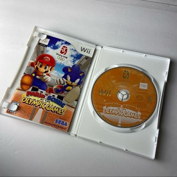Mario & Sonic at the Olympic Games (Nintendo Wii, 2007) Complete and Tested - Picture 3 of 5